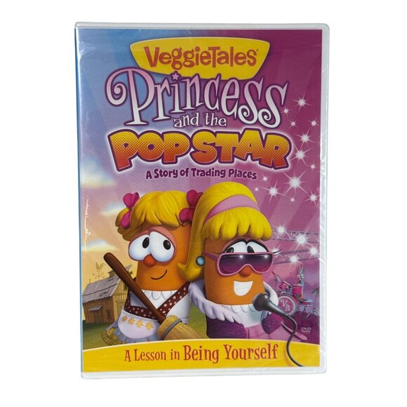 VeggieTales "Princess & The Pop Star" DVD A Lesson in Being Yourself - Picture 2 of 3